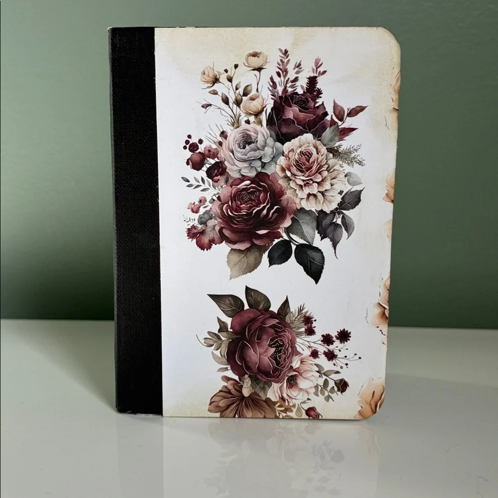4/$15 ❤️ Floral and Angel Design Mini Altered Notebooks Set Of 3